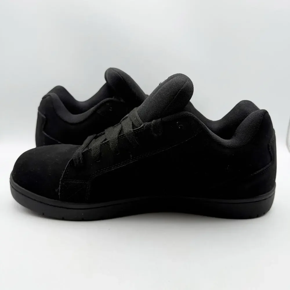 Volcom Mens 30471 Composite Toe Skate Work Shoes US 14 M Black EUC